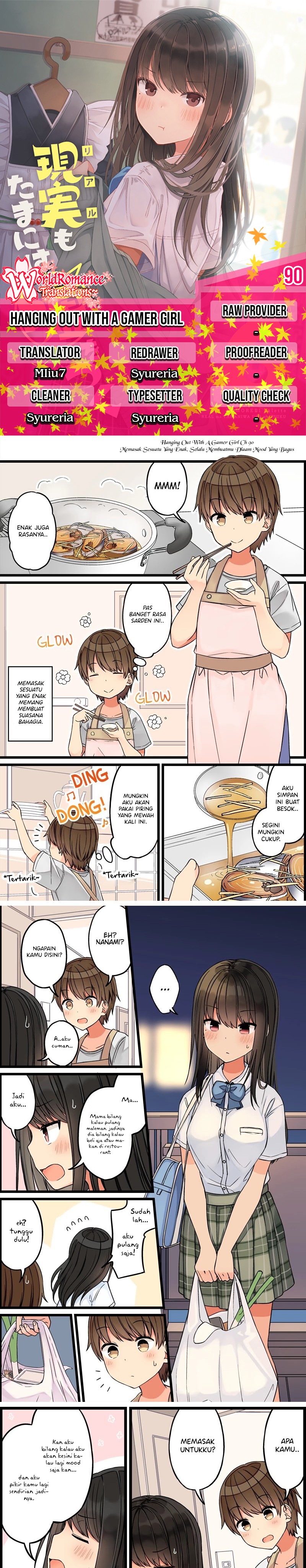 Hanging Out with a Gamer Girl Chapter 90 Gambar 1